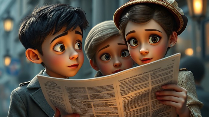 Das Plakat zum Live Hörspiel DIE BAKER STREET-BANDE.