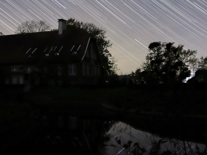 Das Rüschhaus Münster. Foto: Daniel Spitzer (vergrößerte Bildansicht wird geöffnet)