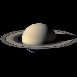 Saturn. Grafik: NASA