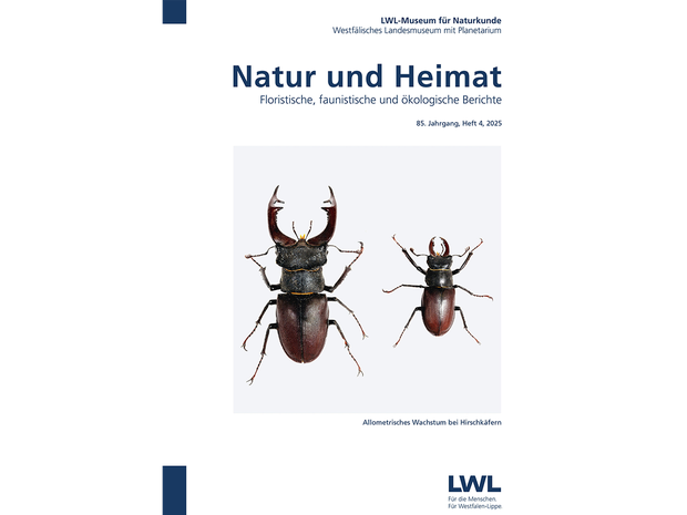 Cover der Zeitschrift "Natur und Heimat" vom LWL-Museum für Naturkunde