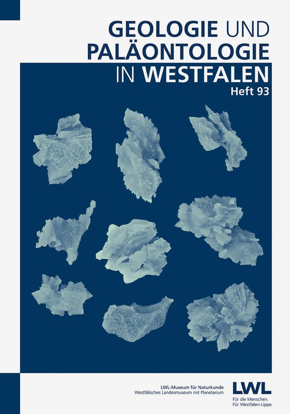 Titelseite der Geologie und Paläontologie in Westfalen.