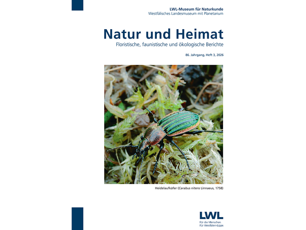 Cover der Zeitschrift "Natur und Heimat" vom LWL-Museum für Naturkunde