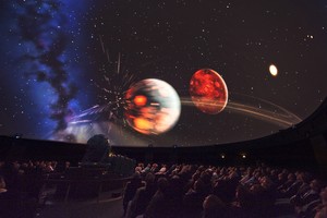 Im Planetarium. Foto: LWL/Oblonczyk