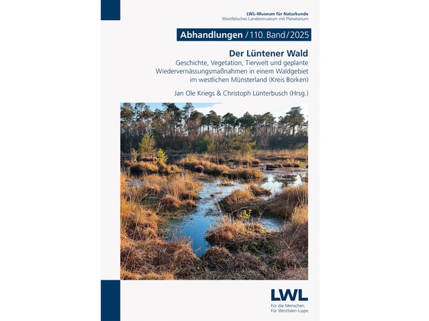 Buchcover der Abhandlungen Band 110 , 2025 des LWL-Museums für Naturkunde.
