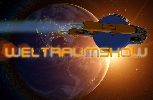 Plakat Weltraumschow